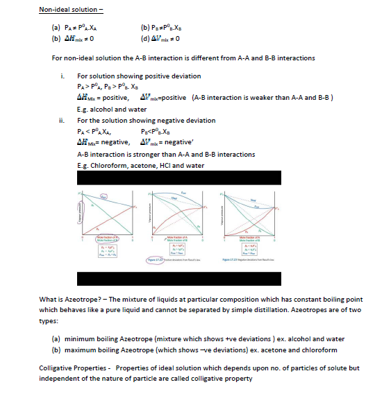 CBSE Class 12 Chemistry Solutions Notes Set B